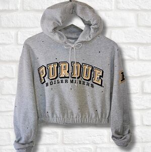 Purdue Boilermakers Crop Hoodie